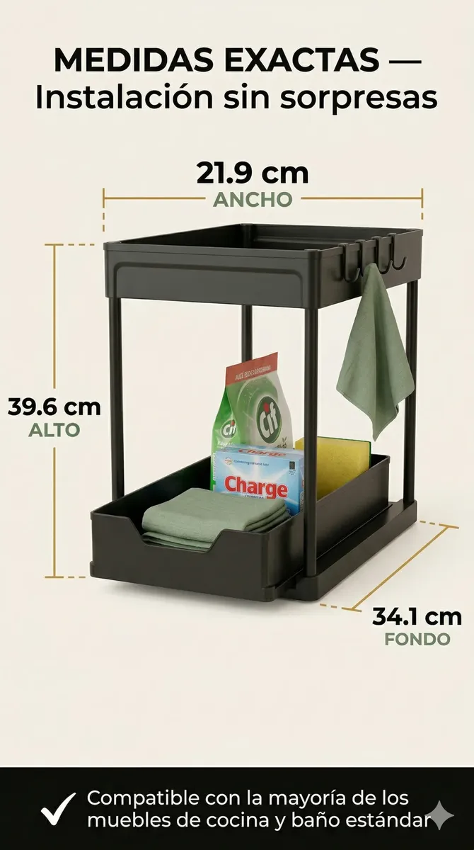 ORGANIZADOR BAJO BACHA